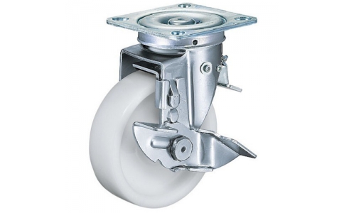 HAMMER CASTER 錘牌 腳輪 413 F0SN125-鏈球方向限制SP付尼龍車
