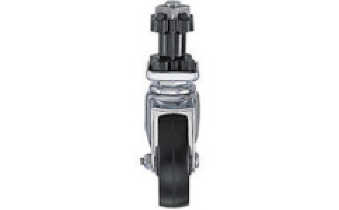 HAMMER CASTER 錘牌 腳輪 450ENR40-鏈輪管插入橡膠車
