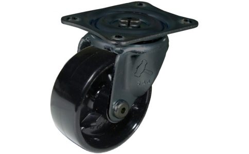 HAMMER CASTER 錘牌 腳輪420G-N65-BAR-FE鏈球G系列自在65mm尼龍車毛氈加工