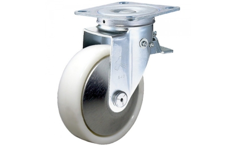 HAMMER CASTER 錘牌 腳輪 420F0SNRB 125-鏈球方向限制尼龍B車