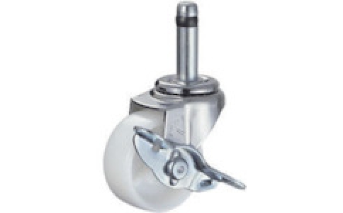 HAMMER CASTER 錘牌 腳輪4415KN40-鏈球插入凸臺SP付尼龍車
