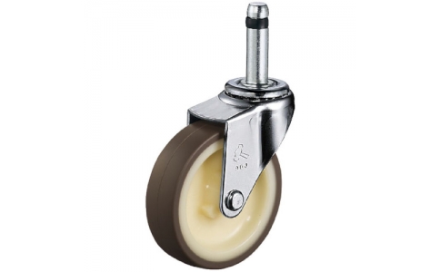 HAMMER CASTER 錘牌 腳輪 220ER125-鏈球角橡膠車