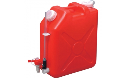 MIZUHO 瑞穂化成 0776 扁平罐紅色計量器管20L