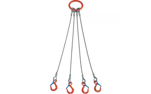 TAIYO 大洋制器 4WRS-3.2 TX2-大洋4根吊線3.2噸用×２ｍ