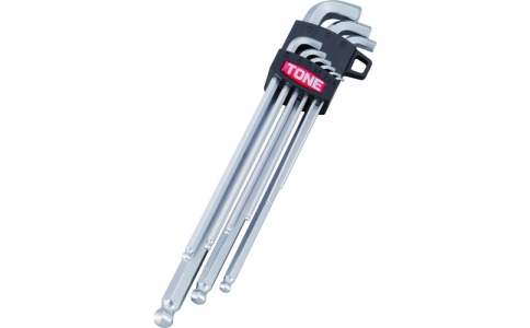 日本前田 TONE BL 900S-主工具頭部下方短球點L形扳手組