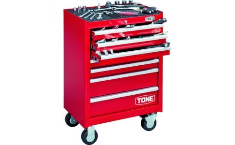 日本前田 TONE TCS 910SV-工具柜套裝(銀色)